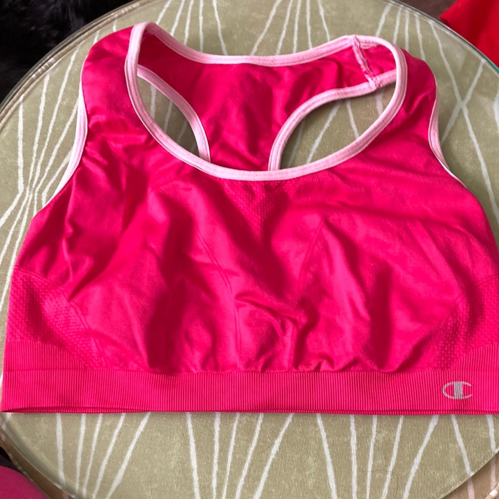 Champion Sports Bra/ Running Top with Racer-back